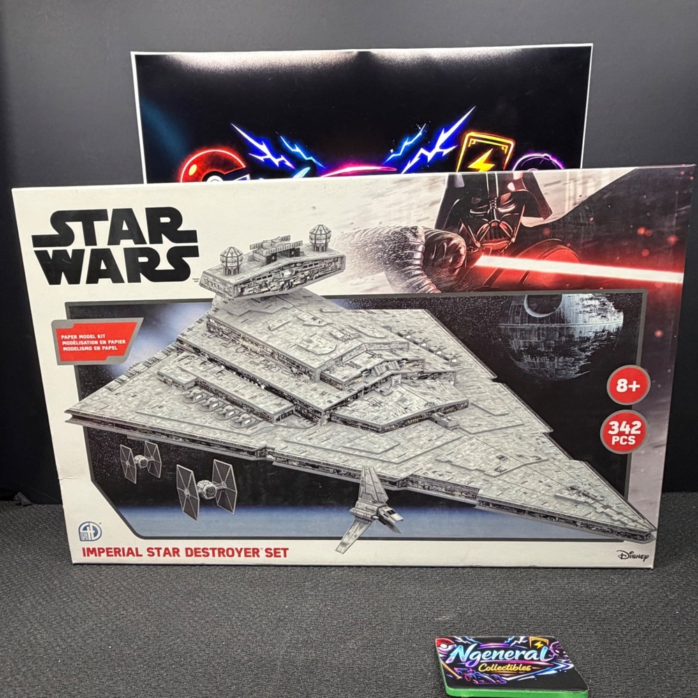 Star Wars Imperial Star Destroyer 4D Cityscape Paper Model Kit 342 Pcs 1422626